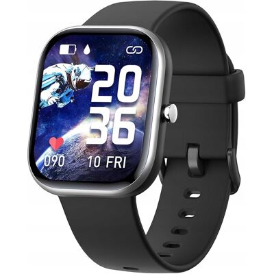 producent niezdefiniowany Smartwach Zegarek Dotykowy Ip68 Z Funkcjami, Krokomierz, Monitor Snu Czarny producent niezdefiniowany Smartwach Zegarek Dotykowy Ip68 Z Funkcjami, Krokomierz, Monitor Snu Czarny
