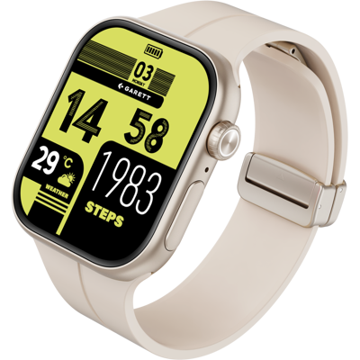 Smartwatch Garett Next AI 4G LTE AMOLED Android GPS WhatsApp srebrny Smartwatch Garett Next AI 4G LTE AMOLED Android GPS WhatsApp srebrny