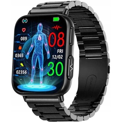 producent niezdefiniowany Zegarek Zdrowotny Smartwatch Kardena Pro 4 Czarny producent niezdefiniowany Zegarek Zdrowotny Smartwatch Kardena Pro 4 Czarny
