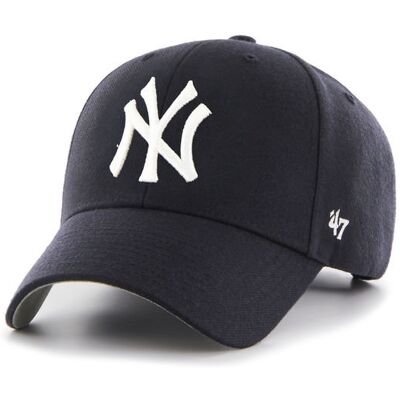 47 Brand, Czapka z daszkiem MLB New York Yankees, B-MVP17WBV-HM, Granatowa 47 Brand, Czapka z daszkiem MLB New York Yankees, B-MVP17WBV-HM, Granatowa