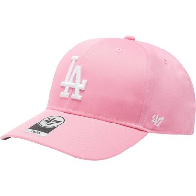 47 Brand MLB Los Angeles Dodgers Cap B-RAC12CTP-RSA, Kobieta, Czapka z daszkiem, Różowy 47 Brand MLB Los Angeles Dodgers Cap B-RAC12CTP-RSA, Kobieta, Czapka z daszkiem, Różowy
