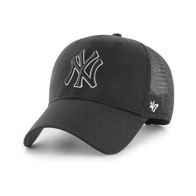 47 Brand, New York Yankees MLB Branson '47 MVP B-BRANS17CTP-BKAQ, Mężczyzna, Czapka z daszkiem, Czarna 47 Brand, New York Yankees MLB Branson '47 MVP B-BRANS17CTP-BKAQ, Mężczyzna, Czapka z daszkiem, Czarna