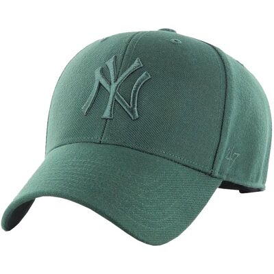 47 Brand New York Yankees MVP Cap B-MVPSP17WBP-DGA unisex czapka z daszkiem zielona 47 Brand New York Yankees MVP Cap B-MVPSP17WBP-DGA unisex czapka z daszkiem zielona
