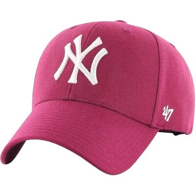 47 Brand New York Yankees MVP Cap B-MVPSP17WBP-GX, Kobieta/Mężczyzna, Czapka z daszkiem, Czerwony 47 Brand New York Yankees MVP Cap B-MVPSP17WBP-GX, Kobieta/Mężczyzna, Czapka z daszkiem, Czerwony
