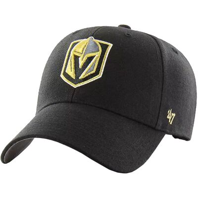 47 Brand NHL Vegas Golden Knights Cap H-MVP31WBV-BK męska czapka z daszkiem czarna 47 Brand NHL Vegas Golden Knights Cap H-MVP31WBV-BK męska czapka z daszkiem czarna