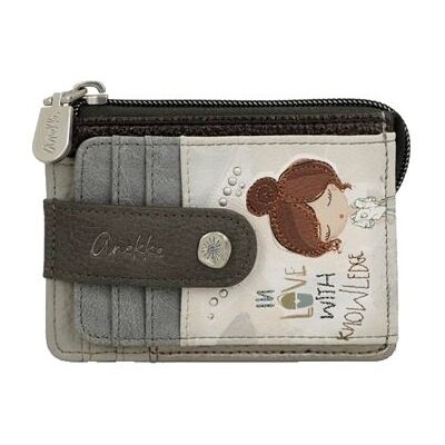 Anekke Sophia 42809-029 Etui Mały Portfel Na Karty Z Zamkiem Anekke Sophia 42809-029 Etui Mały Portfel Na Karty Z Zamkiem