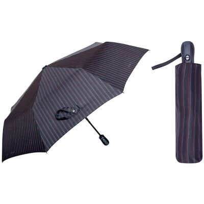 Automatyczna elegancka parasolka męska marki Parasol, w paseczki Automatyczna elegancka parasolka męska marki Parasol, w paseczki