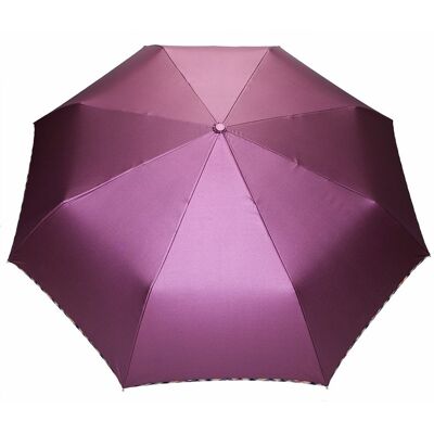 Automatyczna metaliczna parasolka damska marki Parasol, fioletowa Automatyczna metaliczna parasolka damska marki Parasol, fioletowa