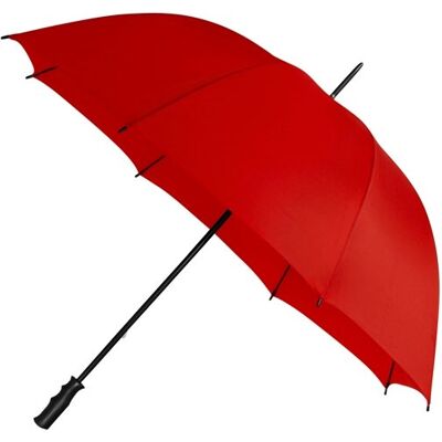 Impliva Bardzo Duży Parasol Damski W Kolorze Czerwonym, Lekki Impliva Bardzo Duży Parasol Damski W Kolorze Czerwonym, Lekki