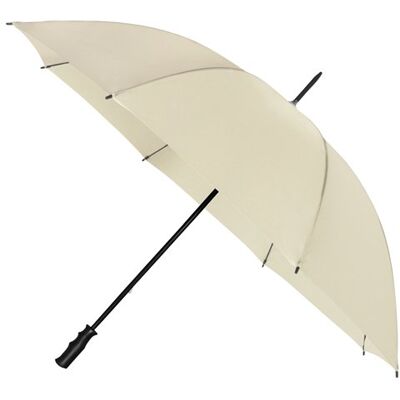 Impliva Bardzo Duży Parasol Damski W Kolorze Ecru, Lekki Impliva Bardzo Duży Parasol Damski W Kolorze Ecru, Lekki