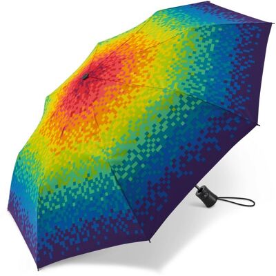 United Benetton 42308 Mini PIXEL parasolka parasol damski wielokolorowy niebieski United Benetton 42308 Mini PIXEL parasolka parasol damski wielokolorowy niebieski