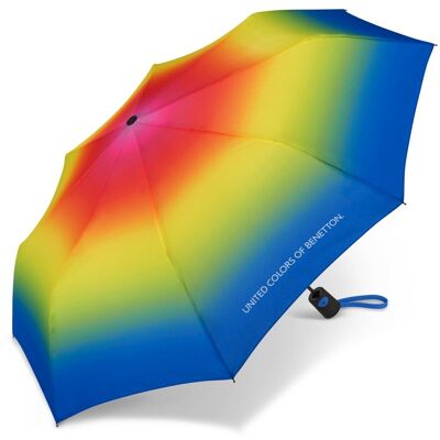 United Benetton 59029 MINI AC GRADIENT parasol damski niebiesko-żółty United Benetton 59029 MINI AC GRADIENT parasol damski niebiesko-żółty