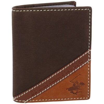 bhp BH-374 SPORT Etui na wizytówki skórzane Brązowe bhp BH-374 SPORT Etui na wizytówki skórzane Brązowe