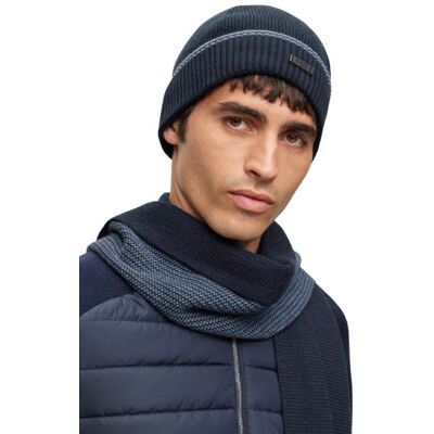 Boss Oryginalny Komplet Męski Czapka + Szalik Box Boss Oryginalny Komplet Męski Czapka + Szalik Box