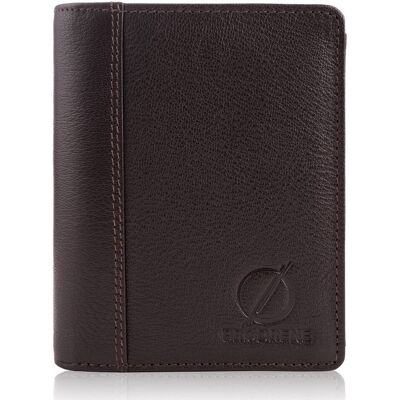 Brązowy Portfel Rfid G-06L Brødrene Brązowy Portfel Rfid G-06L Brødrene