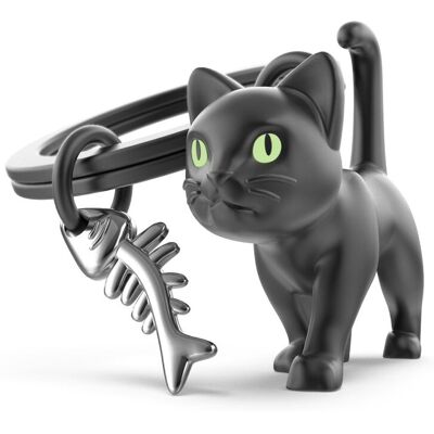 Brelok do kluczy Metalmorphose kot czarny Brelok do kluczy Metalmorphose kot czarny