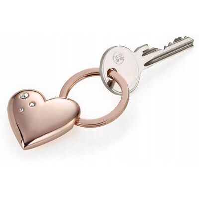 BeHappy Brelok Do Kluczy Serce Zawieszka Breloczek Swarovski Prezent Na Dzień Mamy BeHappy Brelok Do Kluczy Serce Zawieszka Breloczek Swarovski Prezent Na Dzień Mamy