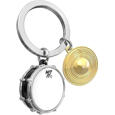 Brelok do kluczy torebki Metalmorphose - perkusja bębny Brelok do kluczy torebki Metalmorphose - perkusja bębny