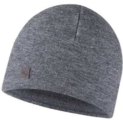 Buff Czapka Ciepła Wełna Merino Struktura Polaru Szara Grey Buff Czapka Ciepła Wełna Merino Struktura Polaru Szara Grey