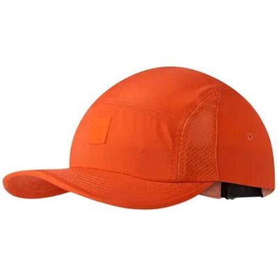 Buff Czapka Do Biegania Z Daszkiem 5 Panel Go Cap Pomarańczowa L/xl Buff Czapka Do Biegania Z Daszkiem 5 Panel Go Cap Pomarańczowa L/xl