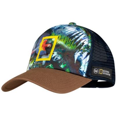 BUFF Czapka z daszkiem TRUCKER CAP scarlett macaw BUFF Czapka z daszkiem TRUCKER CAP scarlett macaw
