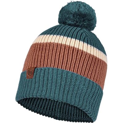 Buff, Elon Knitted Hat 1264647421000, Kobieta/Mężczyzna, Czapka, Niebieska Buff, Elon Knitted Hat 1264647421000, Kobieta/Mężczyzna, Czapka, Niebieska
