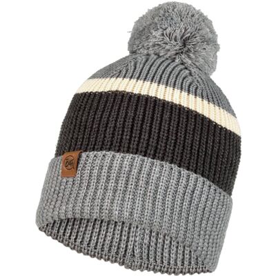Buff, Elon Knitted Hat 1264649141000, Kobieta/Mężczyzna, Czapka, szara Buff, Elon Knitted Hat 1264649141000, Kobieta/Mężczyzna, Czapka, szara