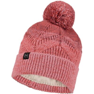 Buff, Masha Knitted Fleece Hat Beanie 1208555371000, Kobieta, Czapka, Różowa Buff, Masha Knitted Fleece Hat Beanie 1208555371000, Kobieta, Czapka, Różowa