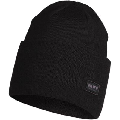 Buff, Niels Knitted Hat Beanie 1264579991000, Kobieta/Mężczyzna, Czapka, Czarna Buff, Niels Knitted Hat Beanie 1264579991000, Kobieta/Mężczyzna, Czapka, Czarna