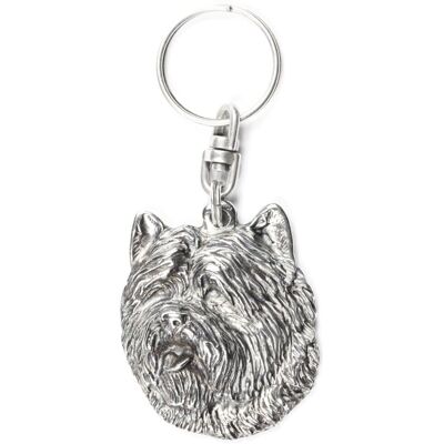 Inny producent Cairn Terrier - posrebrzany brelok z psem w pudełku ozdobnym, ozdoba torebki, zawieszka do plecaka marki Art-Dog Inny producent Cairn Terrier - posrebrzany brelok z psem w pudełku ozdobnym, ozdoba torebki, zawieszka do plecaka marki Art-Dog