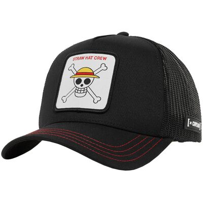 Capslab One Piece Trucker Cap CL-OP1-1-SKU2, Mężczyzna, Czapka z daszkiem, Czarny Capslab One Piece Trucker Cap CL-OP1-1-SKU2, Mężczyzna, Czapka z daszkiem, Czarny