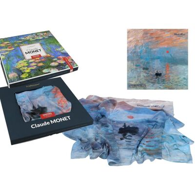 Chusta - C. Monet, Wschód słońca (CARMANI) Chusta - C. Monet, Wschód słońca (CARMANI)