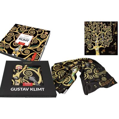 Chusta - G. Klimt, Drzewo życia (CARMANI) Chusta - G. Klimt, Drzewo życia (CARMANI)