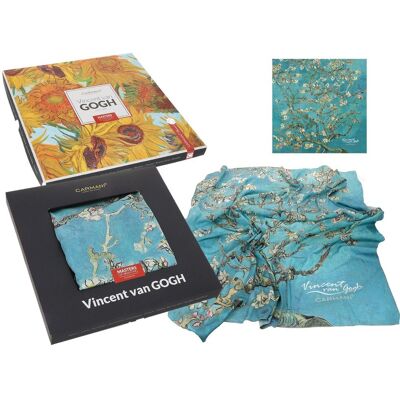 Chusta - V. van Gogh, Kwitnący Migdałowiec (CARMANI) Chusta - V. van Gogh, Kwitnący Migdałowiec (CARMANI)