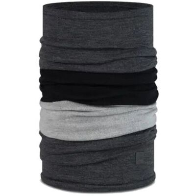 Chusta wielofunkcyjna z wełny merino Buff Merino Move Graphite Chusta wielofunkcyjna z wełny merino Buff Merino Move Graphite