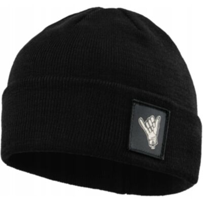 Helikon-Tex Ciepła Gruba Czapka Wełniana Merino Beanie Shaka Zimowa Czapka Czarna Helikon-Tex Ciepła Gruba Czapka Wełniana Merino Beanie Shaka Zimowa Czapka Czarna