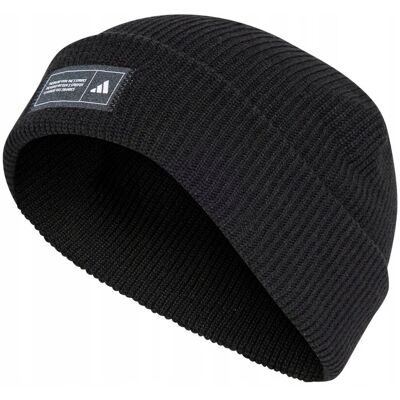 Czapka adidas Essentials Cuffed czarna IT4633 Dorośli M/L Czapka adidas Essentials Cuffed czarna IT4633 Dorośli M/L