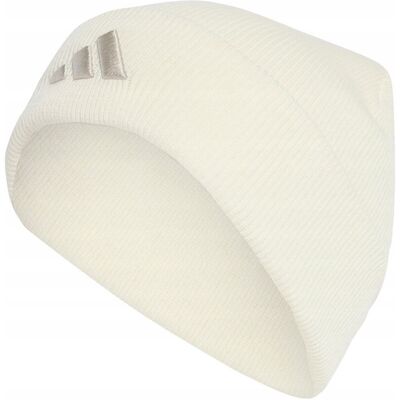 Czapka adidas New Logo Beanie Cuff kremowa JX5745 Dorośli S/M Czapka adidas New Logo Beanie Cuff kremowa JX5745 Dorośli S/M