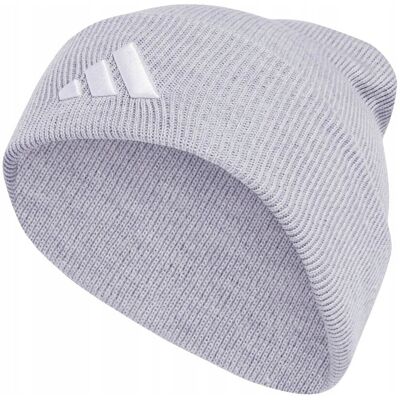 Czapka adidas New Logo Beanie Cuff szara JX5746 Młodzieżowa Czapka adidas New Logo Beanie Cuff szara JX5746 Młodzieżowa