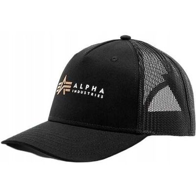 Czapka Alpha Industries Alpha Label Trucker Cap 10 Czapka Alpha Industries Alpha Label Trucker Cap 10