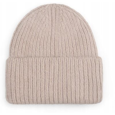 Majka Czapka Beanie Damska Wełniana Wełna Zimowa Na Zimę 60% Angora Beżowa Majka Czapka Beanie Damska Wełniana Wełna Zimowa Na Zimę 60% Angora Beżowa
