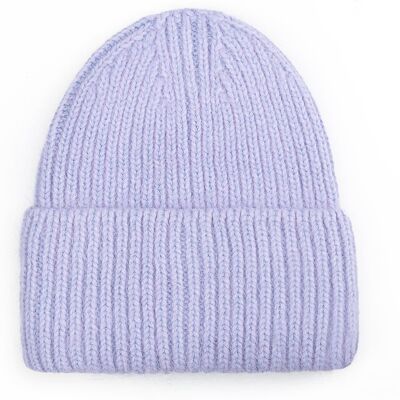 Majka Czapka Beanie Damska Wełniana Wełna Zimowa Na Zimę 60% Angora Fioletowa Majka Czapka Beanie Damska Wełniana Wełna Zimowa Na Zimę 60% Angora Fioletowa