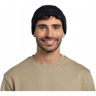 Czapka BUFF KNITTED BEANIE LILON FISHERMAN BLACK one size Czapka BUFF KNITTED BEANIE LILON FISHERMAN BLACK one size