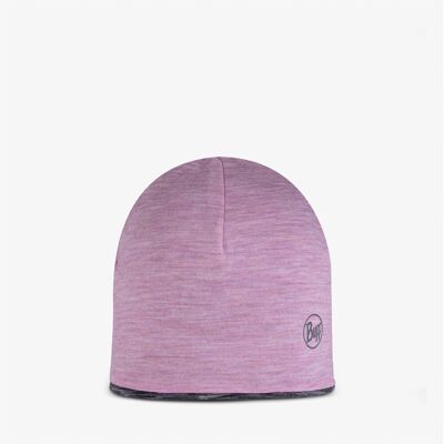 Czapka dziecięca BUFF MERINO LIGHTWEIGHT BEANIE MULTISTRIPES PANSY-GRAPHITE Czapka dziecięca BUFF MERINO LIGHTWEIGHT BEANIE MULTISTRIPES PANSY-GRAPHITE