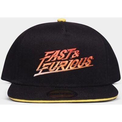 DIFUZED Czapka Fast & Furious - Gradient Logo - Snapback Cap DIFUZED Czapka Fast & Furious - Gradient Logo - Snapback Cap
