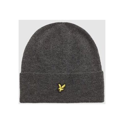 czapka mężczyzna lyle and scott 1874 he2314a lambswool blend ribbed 398 charcoal marl czapka mężczyzna lyle and scott 1874 he2314a lambswool blend ribbed 398 charcoal marl