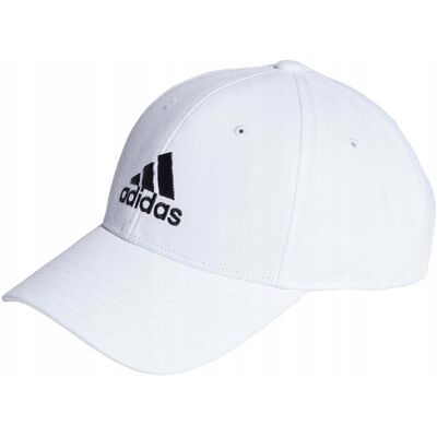 Czapka z daszkiem adidas Cotton Twill Baseball biała IB3243 Dorośli M/L Czapka z daszkiem adidas Cotton Twill Baseball biała IB3243 Dorośli M/L