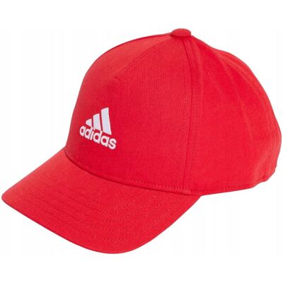 Czapka z daszkiem adidas Embroidered Logo Lightweight Baseball czerwona IY5 Czapka z daszkiem adidas Embroidered Logo Lightweight Baseball czerwona IY5