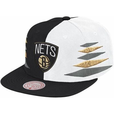 Czapka z daszkiem bejsbolowa Mitchell & Ness Diamond Cut Snapback Brooklyn Nets Czapka z daszkiem bejsbolowa Mitchell & Ness Diamond Cut Snapback Brooklyn Nets