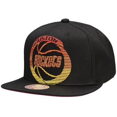 Czapka z daszkiem bejsbolówka Mitchell & Ness NBA Houston Rockets Czapka z daszkiem bejsbolówka Mitchell & Ness NBA Houston Rockets